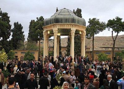 حافظیه، میزبان 18 هزار گردشگر در روز حافظ