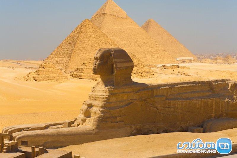 اهرام مصر؛ یکی از شگفت انگیزترین عجایب هفتگانه جهان
