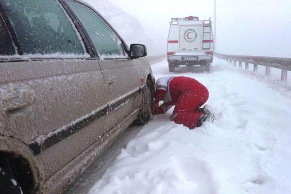 اخطاریه سازمان هواشناسی: وقوع کولاک برف در محورهای تهران ، چالوس و جاده هراز