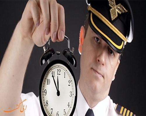 خلبان ها چند ساعت در روز می توانند کار نمایند؟