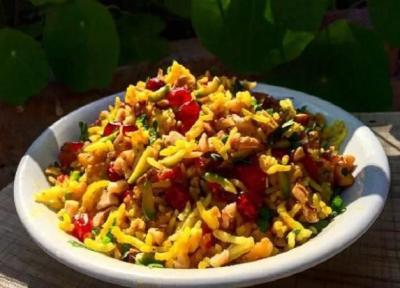 طرز تهیه پلوی زغال اخته ، چکار کنیم زغال اخته توی پلو نرم بشه؟