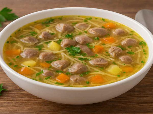 طرز تهیه سوپ سنگدان مرغ ، چکار کنم سنگدان توی سوپ بو نده؟