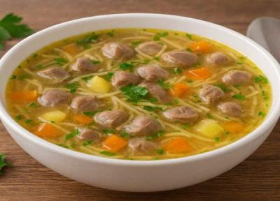 طرز تهیه سوپ سنگدان مرغ ، چکار کنم سنگدان توی سوپ بو نده؟